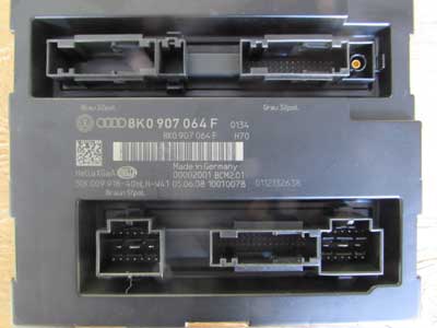 Audi OEM 09 10 11 12 A4 B8 Body Central Convenience Control Module Unit 8K0907064F S4 Q52